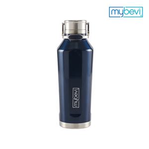 마이베비_콰트로캔틴(캐리핸들)_390ml_13oz_메탈블루_보온보냉병