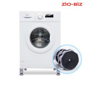 세탁기 받침대 높이조절형 4개세트/건조기 진동 밀림 소음방지