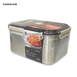 락앤락 숨쉬는 스텐 김치통 9.8L  / 김치보관용기 밀폐용기