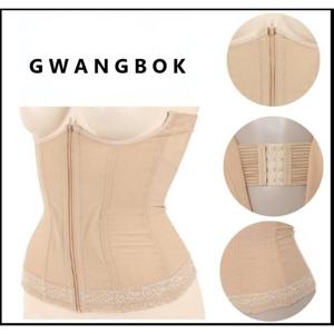 [비비안(언더웨어)]힘있게 허리를 잡아주는 하드지퍼 코르셋 GR3446Z