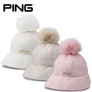 [클럽특가] 핑 겨울 골프모자 여성용 방울 버킷햇 3종컬러 모음
