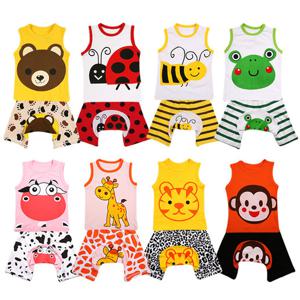 [엠케이] 캐릭터 민소매 유아동 상하복세트(80-100) 310035