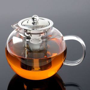 유리주전자 티포트 로하티 소담 내열유리 차포트 1.3L 거름망