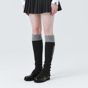 [몽버디] MONBIRDIE LOGO KNITED LEG WARMER 로고 레그워머_GREY
