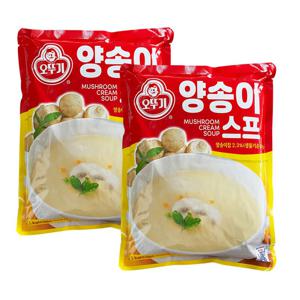 오뚜기 양송이스프 1kg 2개