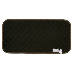 더안 극세사 전기방석 2인용 블랙_분리형