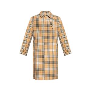 버버리 빈티지 체크 코트 베이지 남성 8072017