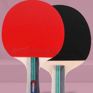 런웨이브 LW-0324 탁구라켓 탁구공 세트 쉐이크 양면 탁구채 연