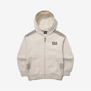 [휠라키즈] 배색 절개 후드집업 (FK2FTG1601M_OTL)