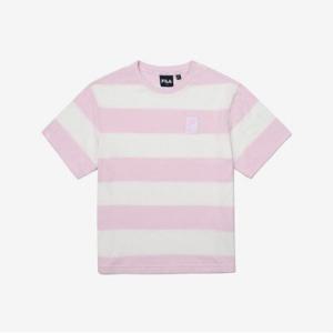 [휠라키즈] 에센셜 스트라이프 티셔츠 (FK2RSG2104X_SPN)