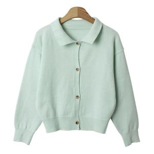 알프 국산 여성 카라넥 세미크롭 니트가디건 JLE-WCD-3124-민트