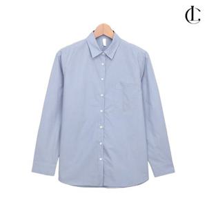 엘케이트 여성 셔츠 무지 포켓 카라 데일리 남방 LCM008