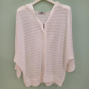 데스틸 HC21 미스 후드 가오리핏 집업 가디건 D2423CD07-90