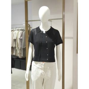 [에꼴드파리] 시스루 반팔 카디건 나시 SET  S67RB45KRBS67Y