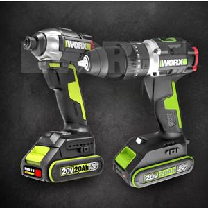 WORX PRO 임팩 드라이버 해머드릴 WU932 풀세트