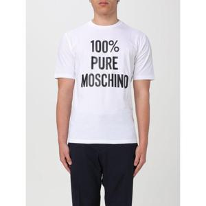 모스키노 반팔 티셔츠 07150241 1001 White