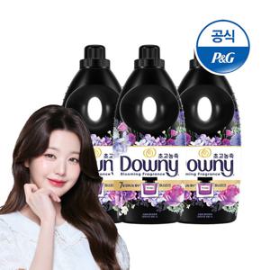 다우니 초고농축 섬유유연제 향수컬렉션 미스티크 1Lx3개