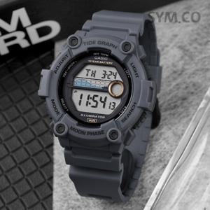 카시오 WS-1300H-8A 해양스포츠 조수그래프 달데이터 스포츠 남