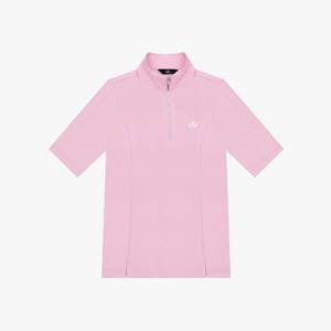 드루 여성 골지 5부소매 티셔츠 DF42ST04_LP