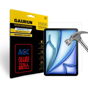 아이패드 에어 11인치 M2 아사히 글라스 강화유리 액정보호필름