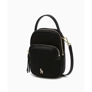 [헤지스ACC] 블랙 나일론 크로스백 HIWA4F430BK