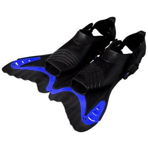 살바스 이태리 훈련용 모노디자인형 아쿠아리아 오리발 BLU