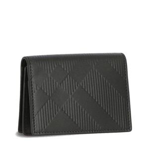 [버버리] 체크 패턴 8079772 MS FLINT E5L 레더 카드지갑 명함지