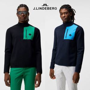 제이린드버그 AMKW08137 남자 MARC 니트 골프 스웨터