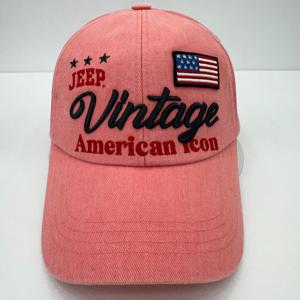 [지프]JP2GCU071 지프 아메리칸 아이콘 워싱 볼캡 2024년 핑크