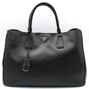 (명품) 프라다 BN1844 블랙 사피아노 럭스 금장