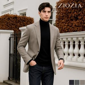 [지오지아] 멜란지 컬러 캐주얼 겨울 자켓 (AAC4KG1603)