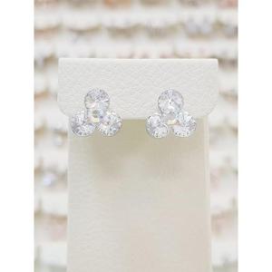 볼라레 세이브존01 두손모아 꽃 은침귀걸이 LE868