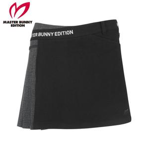 [마스터바니] 여성 체크 플리츠 믹스 큐롯 스커트