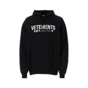 베트멍 남성 블랙 오버사이즈 코튼 후드 UE54HD100B BLACK