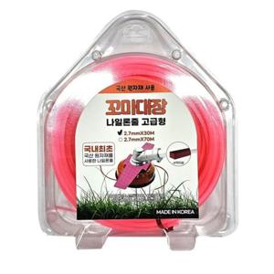 예초기나일론줄 2.7mm X 30m   고급
