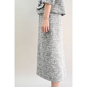 [비꼴리끄(여성)]트위드 A라인 스커트 B242WK3020