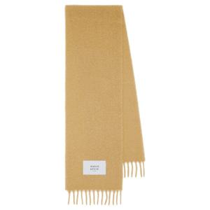 (명품) 메종키츠네 24FW 프린지 머플러 캐모마일 L