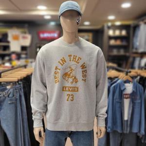 리바이스 릴렉스 그래픽크루넥 스웻티셔츠 38712-0283