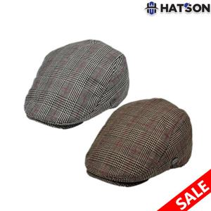 [햇츠온]남성 봄 가을 피에르가르뎅 글렌체크 헌팅캡 도리구찌 PC33-704