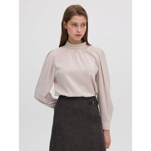 [올리브데올리브]밴드넥 소매 볼륨 블라우스 (OW4WB973)