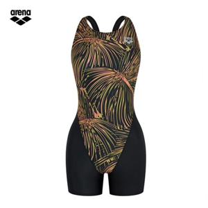아레나 다크포레스트 A4FL1LH23 ORG (주머니백 증정) 여성일반 3부반신 레이서백 실내수영복