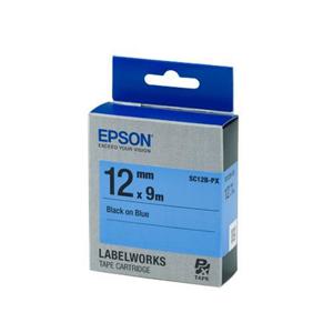 엡손 라벨테이프 SC-24B 파랑/검정