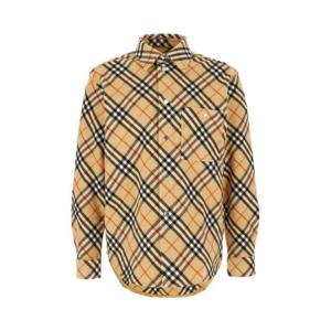 버버리 긴팔 셔츠 8091908 B9368 SAND IP CHECK