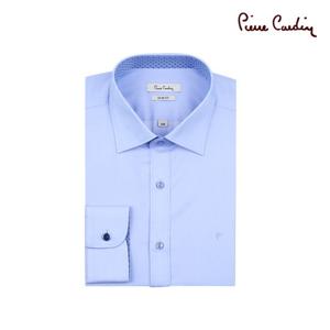 [피에르가르뎅] 60수 트윌 커프스 블루 셔츠 PJDS3804