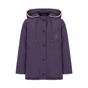 [크로커다일 레이디]니트 배색 후드 점퍼 CLDFJP101