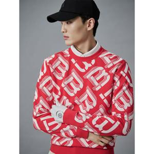 빈폴골프 남성 모노그램 풀오버  레드 BJ4851B116