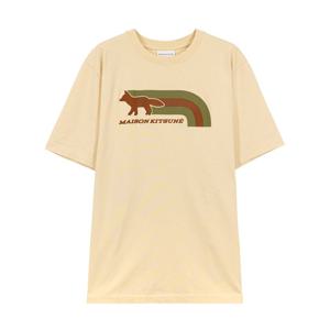메종키츠네 남성 폭스 컴포트 반팔티셔츠 MM00113KJ0118 P706