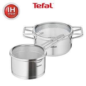 테팔 인덕션 스텐 노르디카 냄비2종(편수16+양수18)