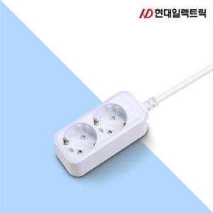 현대 접지 2구 10M 멀티탭 (16A)