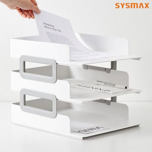 시스맥스 타워 시스템 트레이 3단/서류받침/3단서류받침/서류함